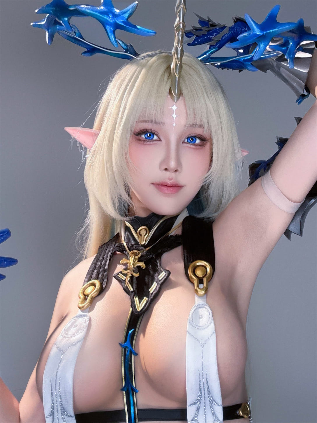 水淼aqua 芙露德莉斯遐蝶自拍45图